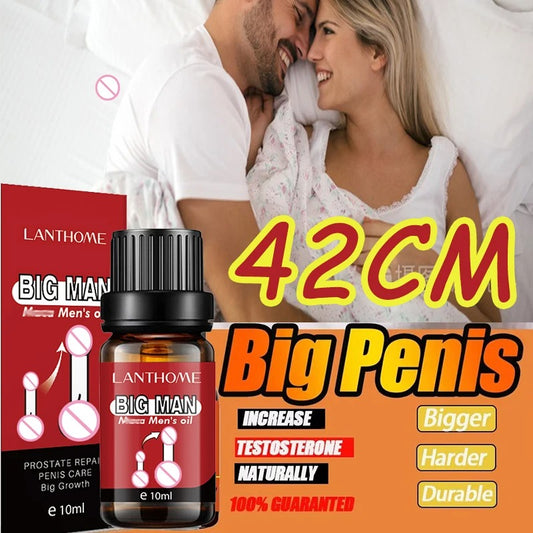 Penis Enlargment Oil  Penies Thickening Growth Increase  Dick Enlarge For Men Enhanced Erection Delay Ejaculation Big Cock Oils